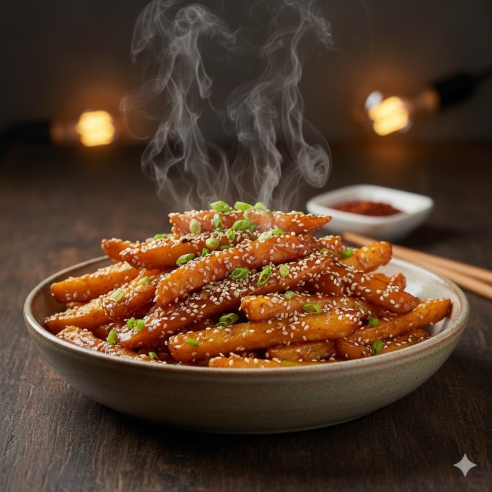 Honey Chilli Potato